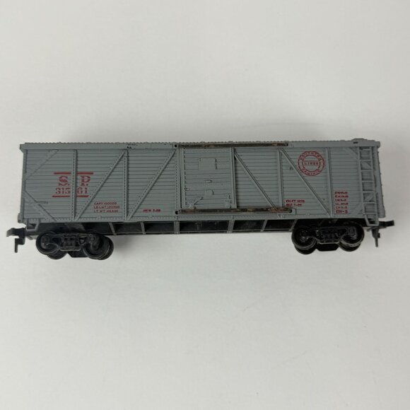 Three Vintage HO Scale Model Train Cars Burlington Western Maryland SP Line Toy - Picture 6 of 8